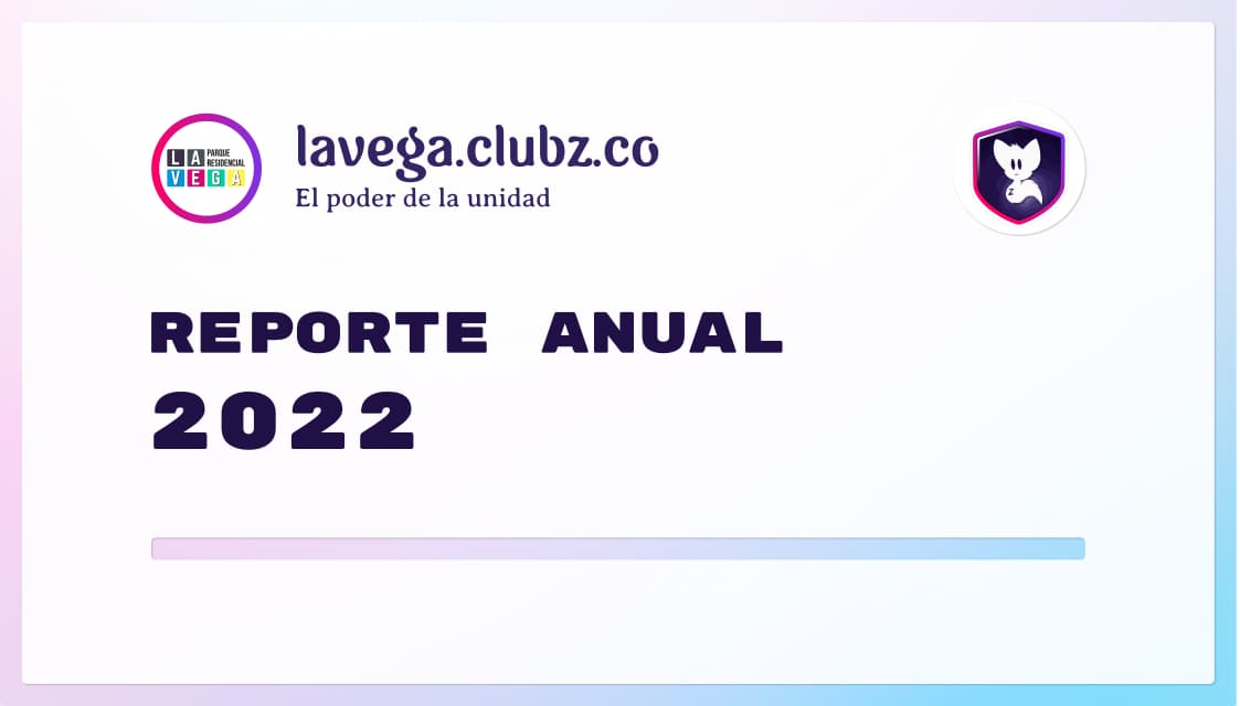 Reporte anual 2022 - clubz.co