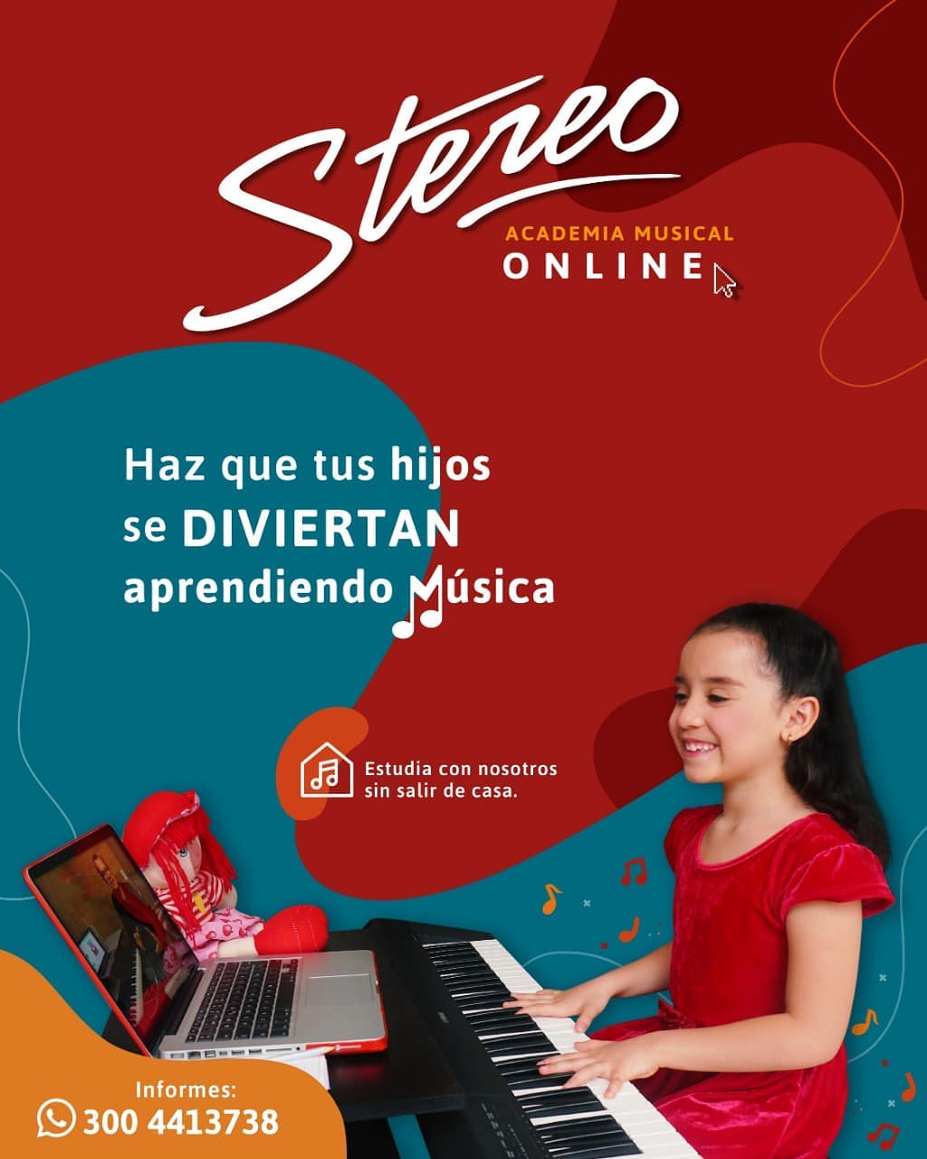 Clases de música a domicilio y On-line