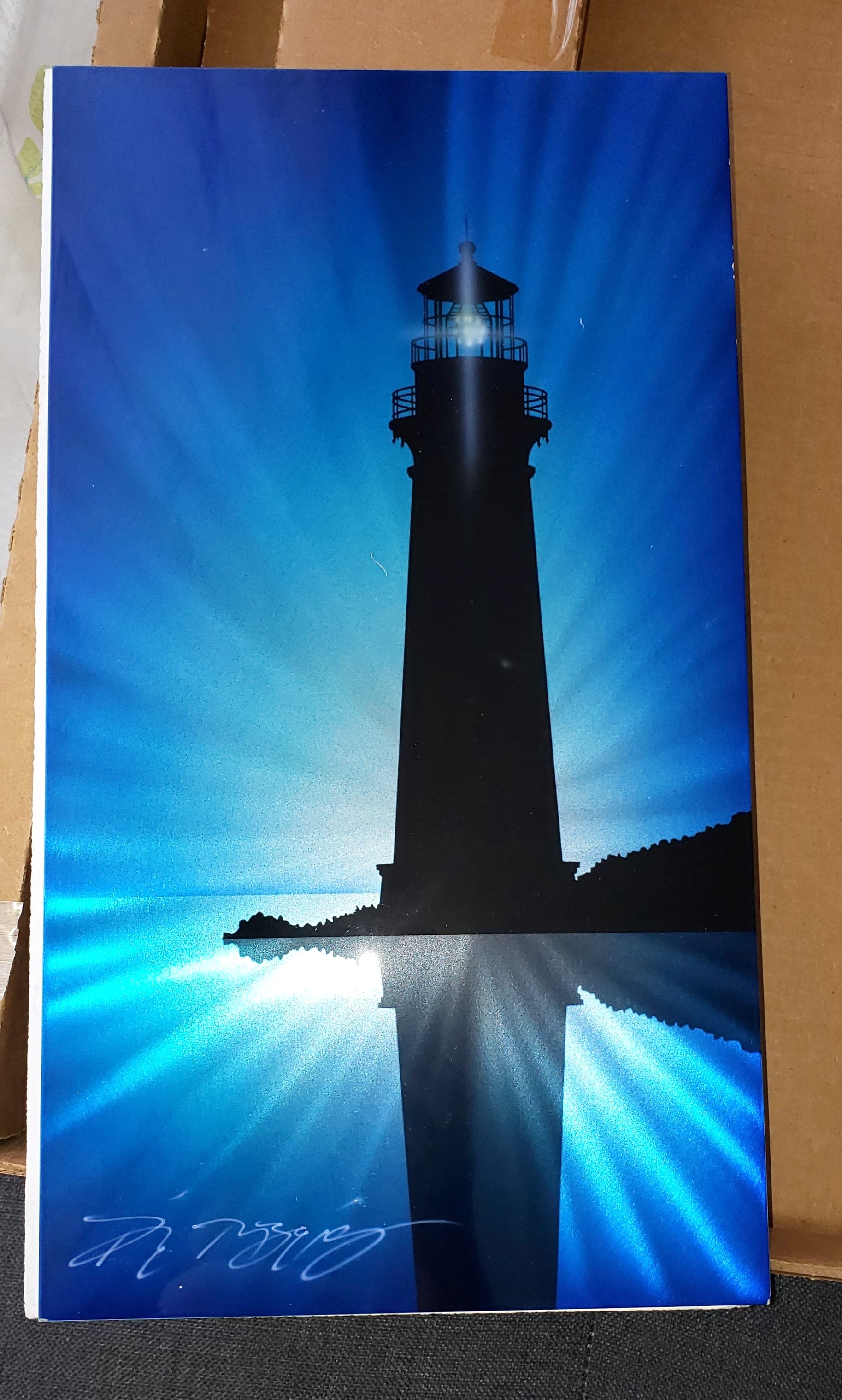 OBRA DE ARTE Light house Chris DeRubeis