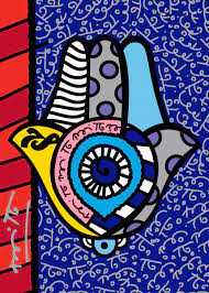 OBRA DE ARTE Good Energy (Romero Britto)