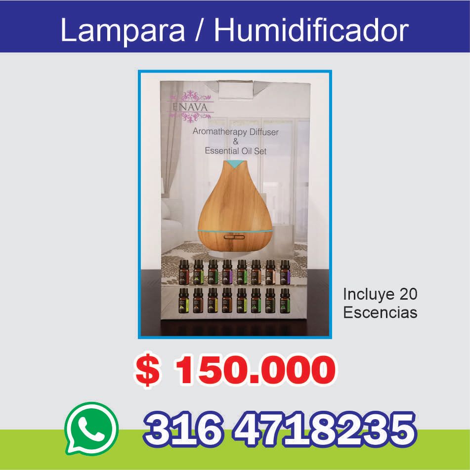 Lámpara / Humidificador